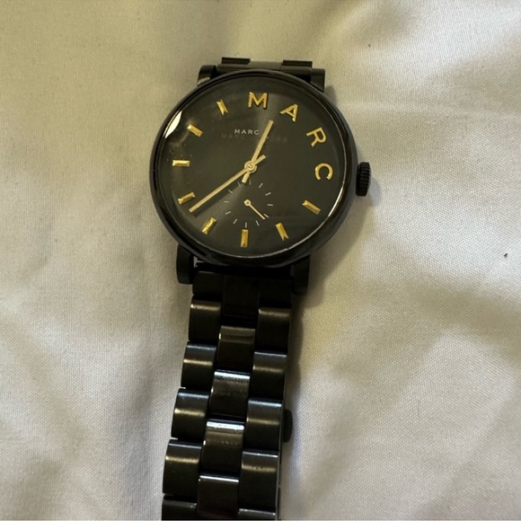 Marc by Marc jacobs black grey watch FINAL PRICE NO OFFERS CONSIDERED